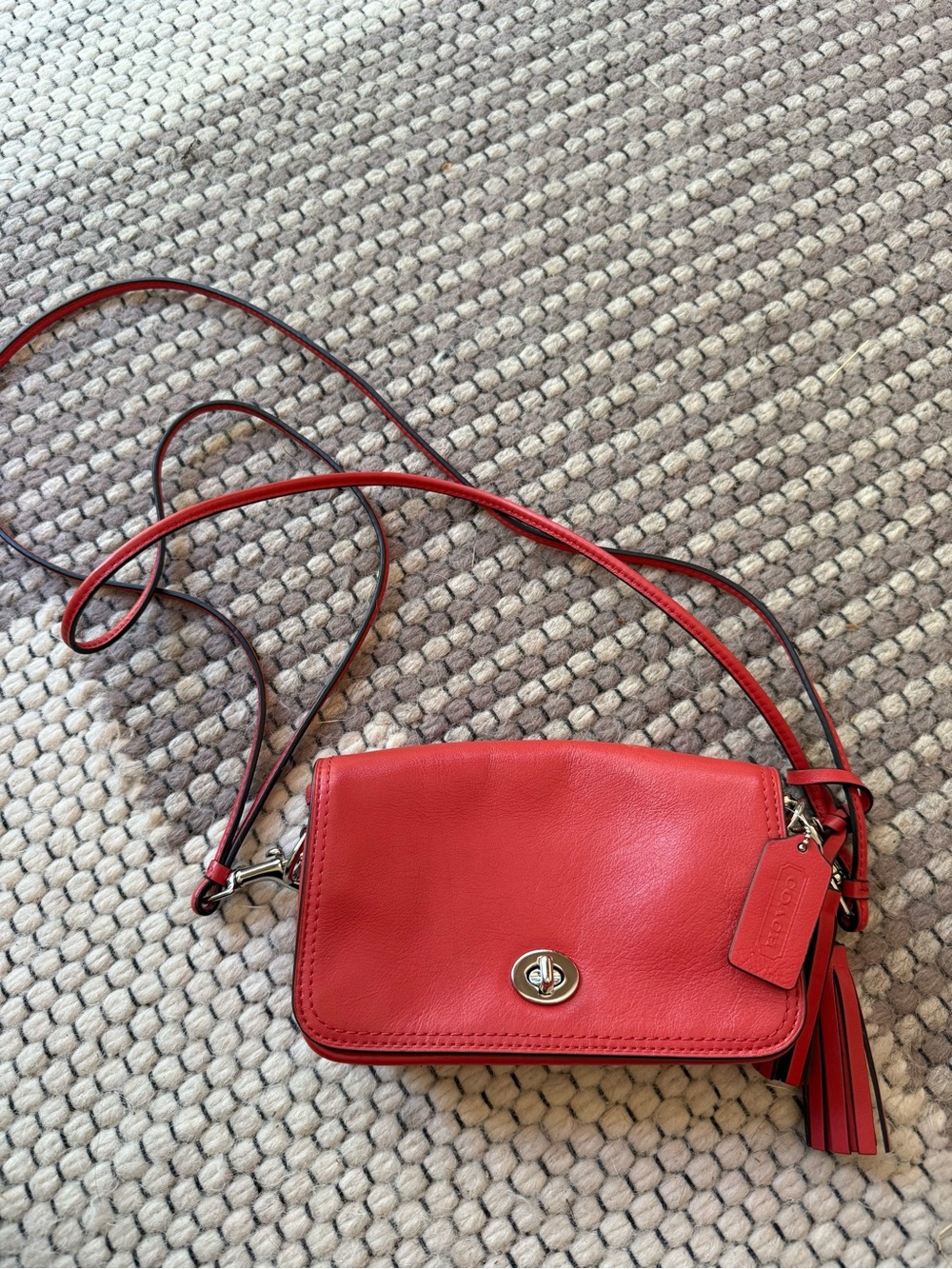 Coach Legacy Penny leather crossbody bag